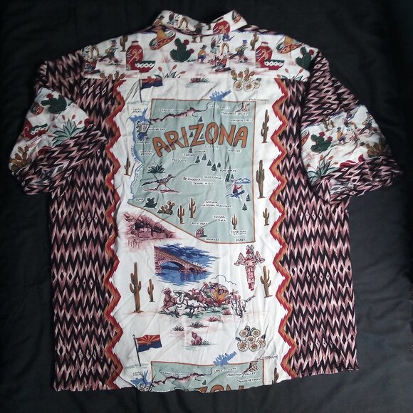 Vintage Reyn Spooner Arizona Hawaiian Shirt - Picture 5 of 5